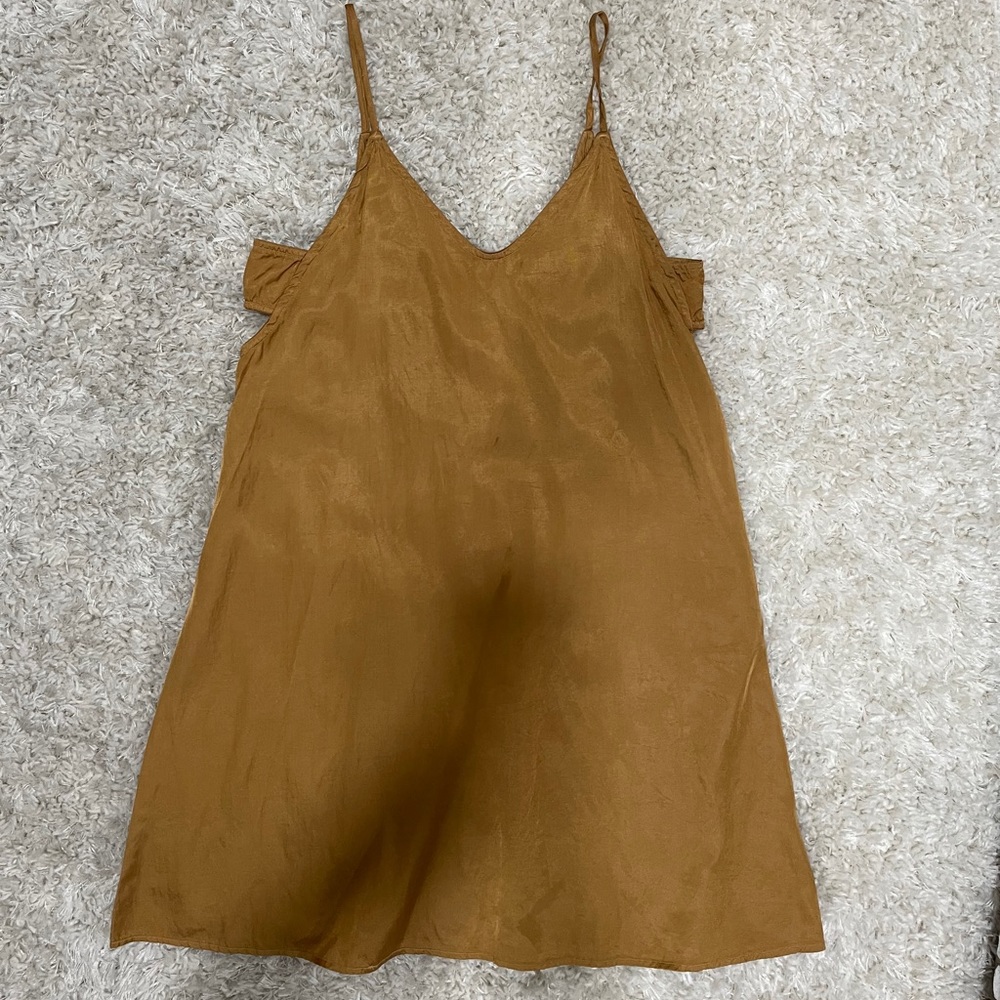 Boho Chic Gold Dress
